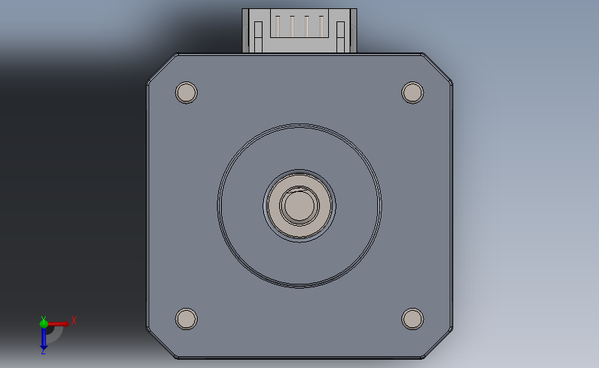 Nema17 步进电机_SOLIDWORKS 2020_模型图纸下载 – 懒石网