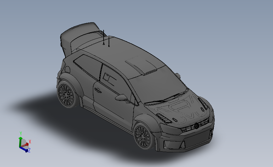 大众 Polo R WRC 2010汽车