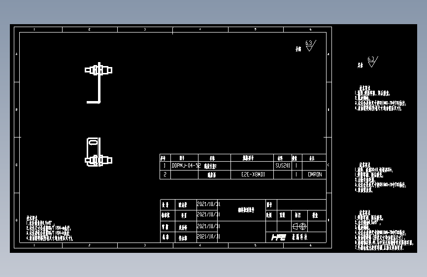 翻转检测组件.dwg