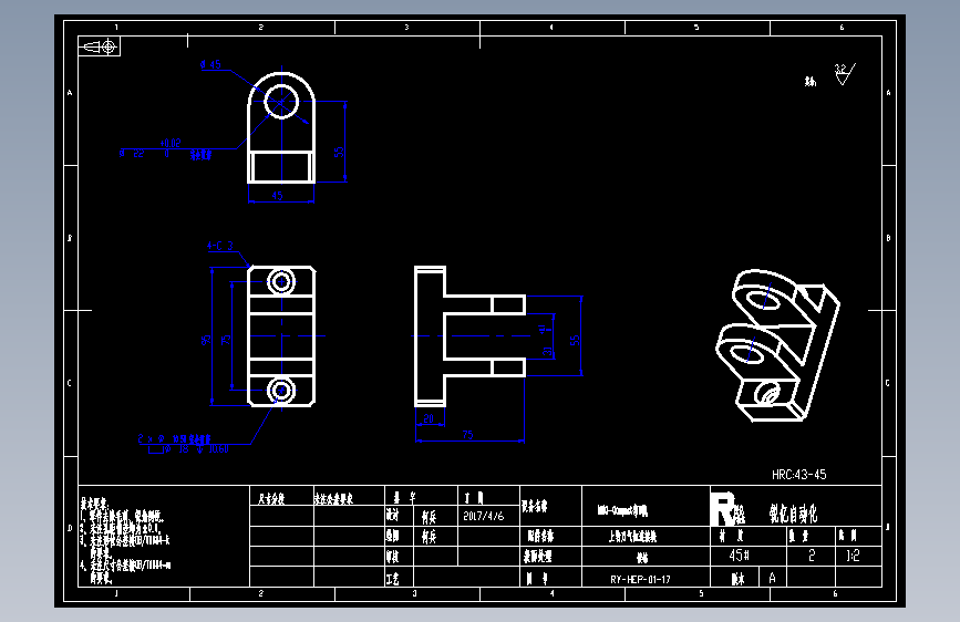 上转刀气缸连接块.DWG_1