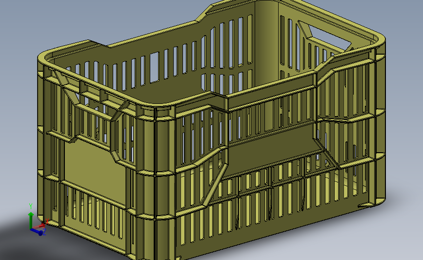 塑料盒_SOLIDWORKS 2018_模型图纸下载 – 懒石网