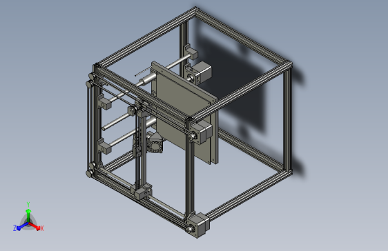 corexy结构型材3D打印机