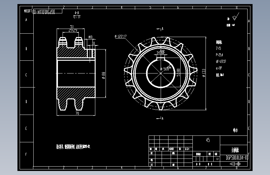 主动链轮.dwg