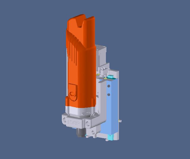 100mm形成的路由器安装夹具STP STL