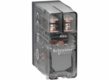 透明盖继电器5A VAC-VDC 2CO - RXG25RD