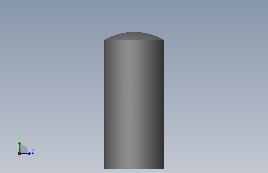 A_20G_B_ACTUATOR.SLDPRT 左侧视图