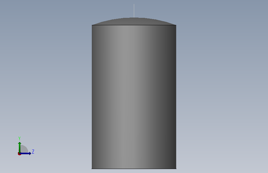A_20GQ_ACTUATOR.SLDPRT 左侧视图