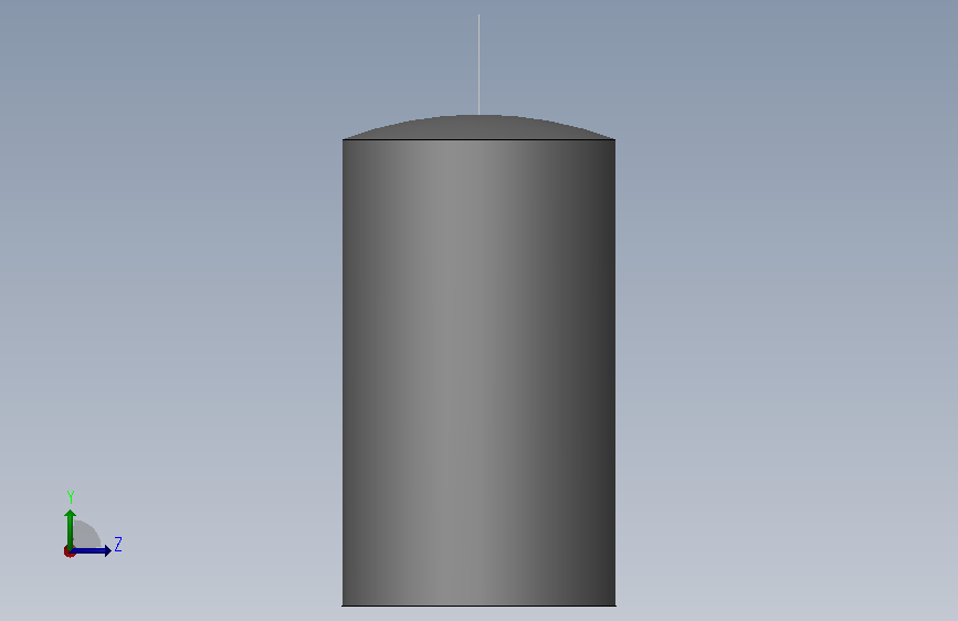 A_20GQ_B_ACTUATOR.SLDPRT 左侧视图