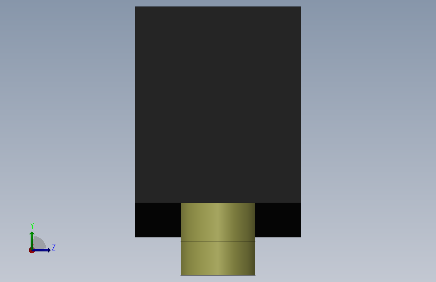 X_10G_B_BASE.SLDPRT 左侧视图