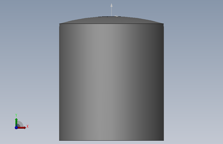 X_10GD_ACTUATOR.SLDPRT 正面视图