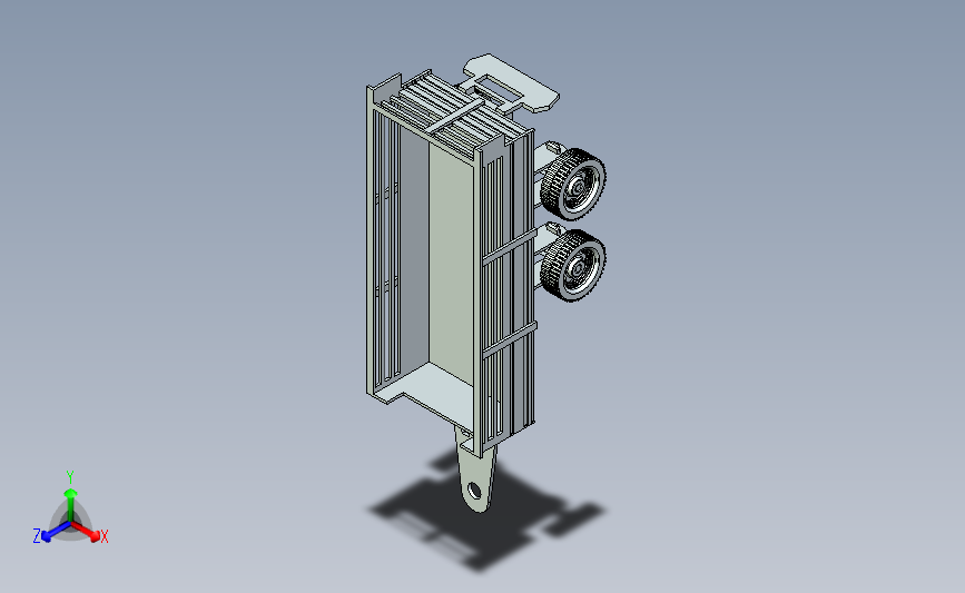 拖拉机拖车（玩具） stl iges