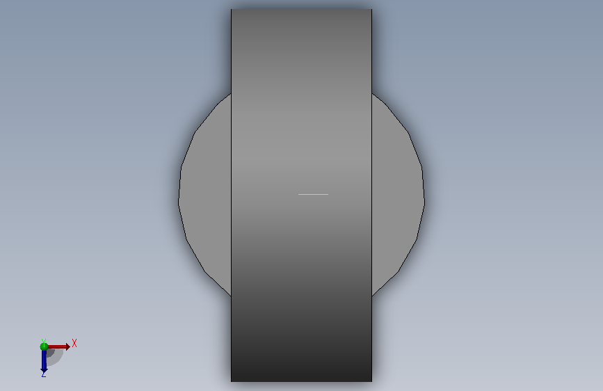 XV2_Q21_2_ACTUATOR.SLDPRT 俯视图