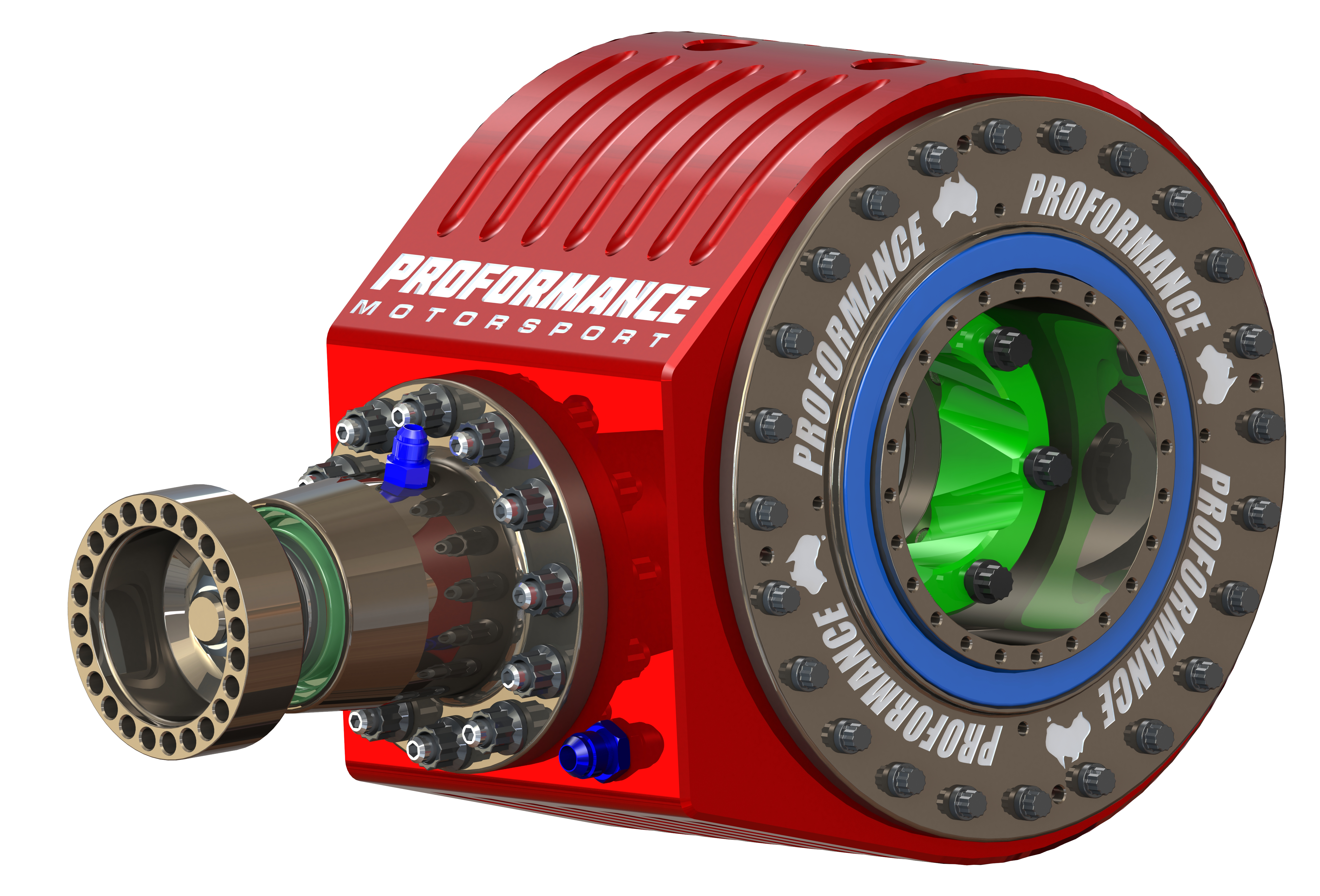 PROFORMANCE MOTORSPORT DANA 60 超窄差速器带内部 CV 接头,用于更长的车轴SW STEP