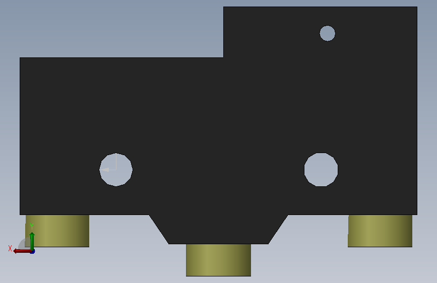 Z_01HW22_B_BASE.SLDPRT 背面视图