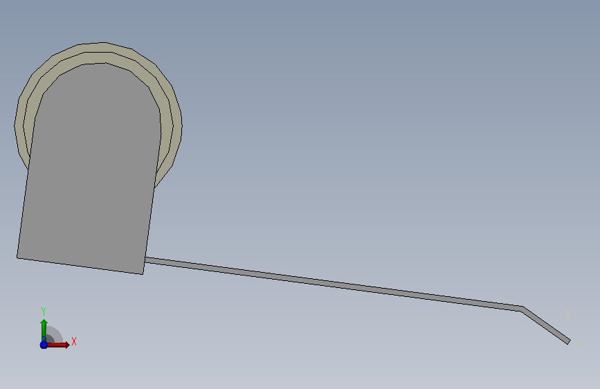 Z_15GL255_M19D_ACTUATOR.SLDPRT 正面视图