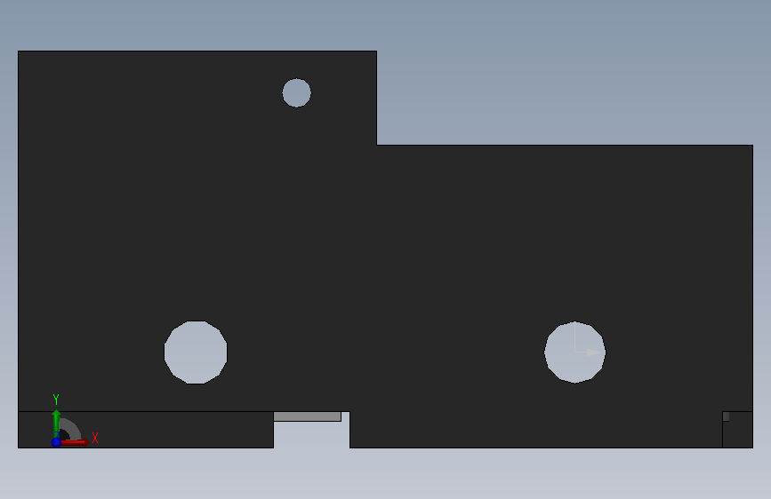 Z_15GM55_BASE.SLDPRT 正面视图