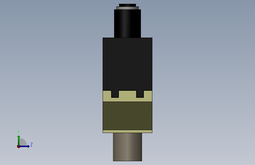 Z_15GS55_M19D_BASE.SLDPRT 左侧视图