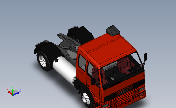 沃尔沃 FH12 卡车汽车模型