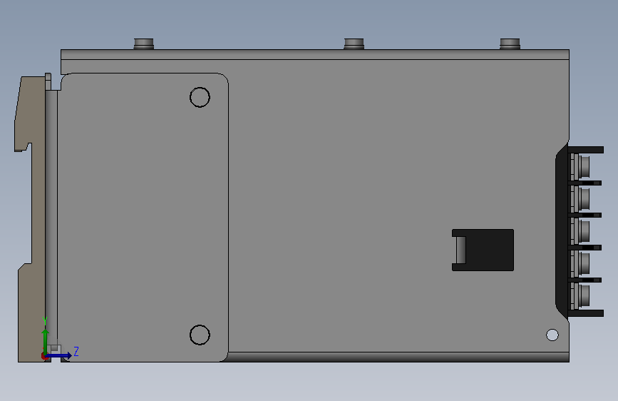 S8JX_N10012CD_BASE.SLDPRT 左侧视图