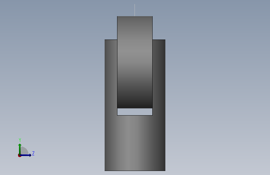 ZE_N22_2_ACTUATOR.SLDPRT 左侧视图