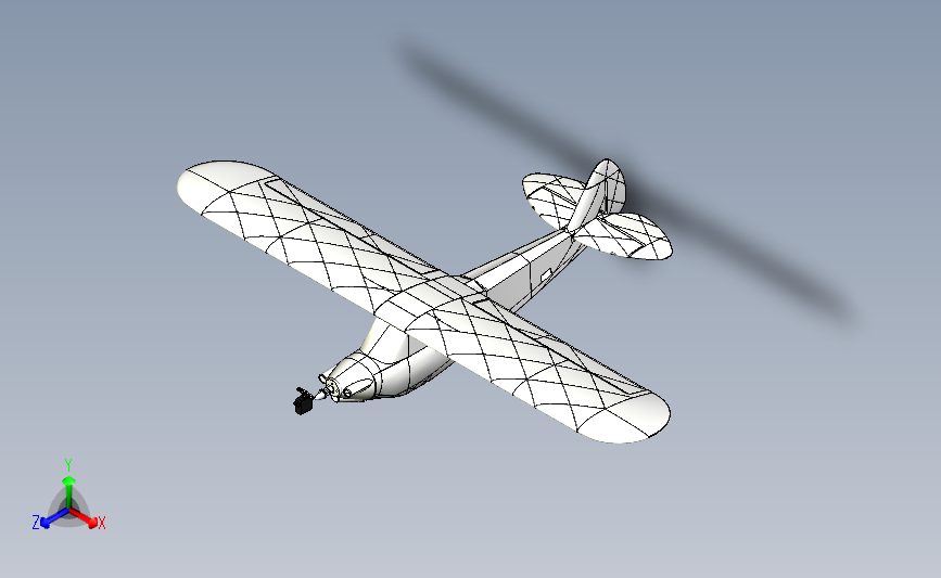 RC3d打印遥控飞机