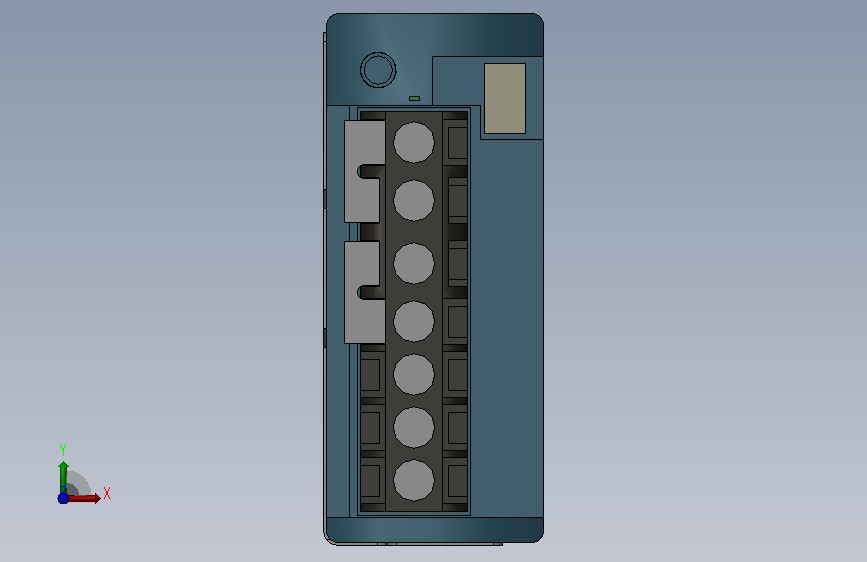 S8VM_10012CD_BASE.SLDPRT 正面视图