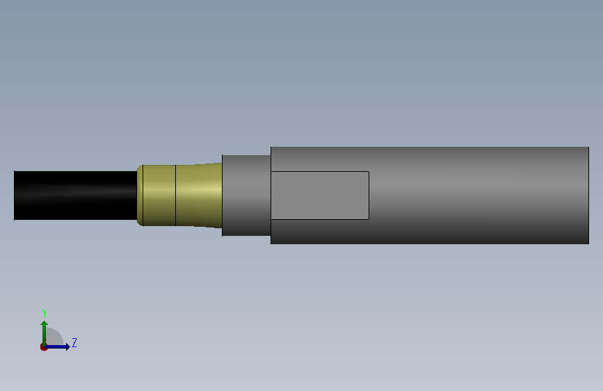 E2E_X2D1_U_BASE.SLDPRT 左侧视图