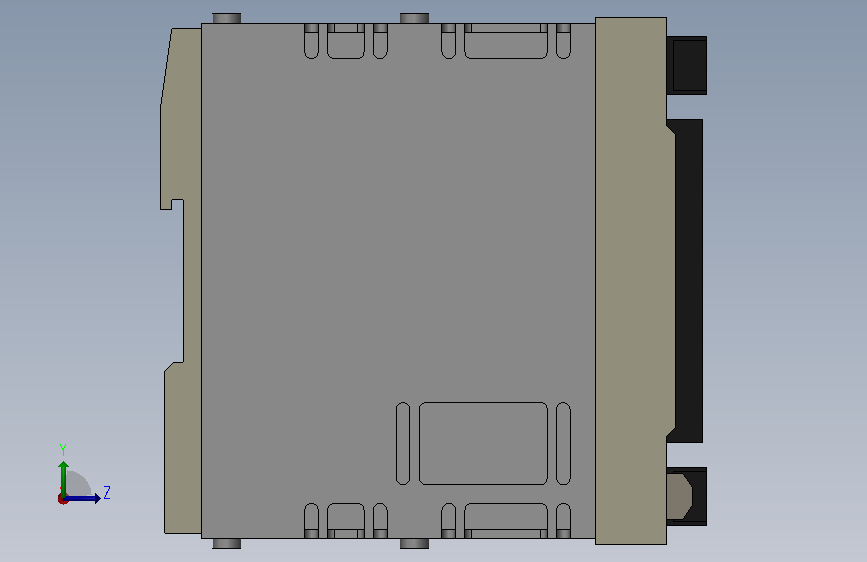 S8VS_09024AP_BASE.SLDPRT 左侧视图