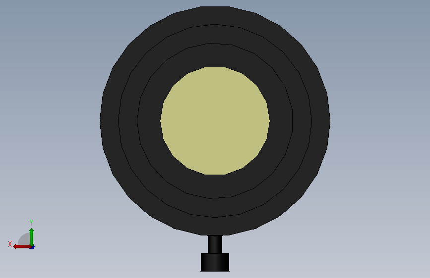 FZ_LEH12_LENS.SLDPRT 背面视图