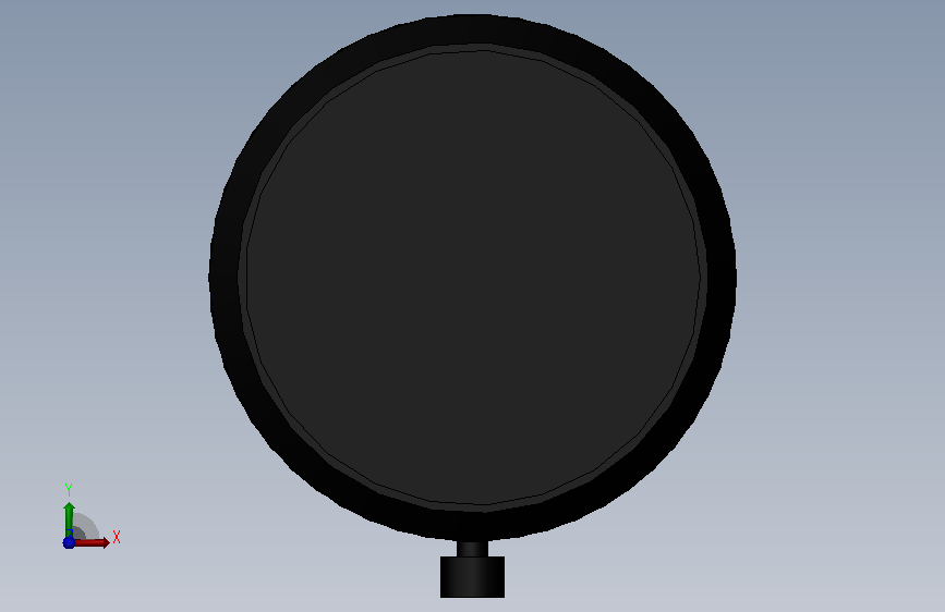 FZ_LEH16_LENS.SLDPRT 正面视图