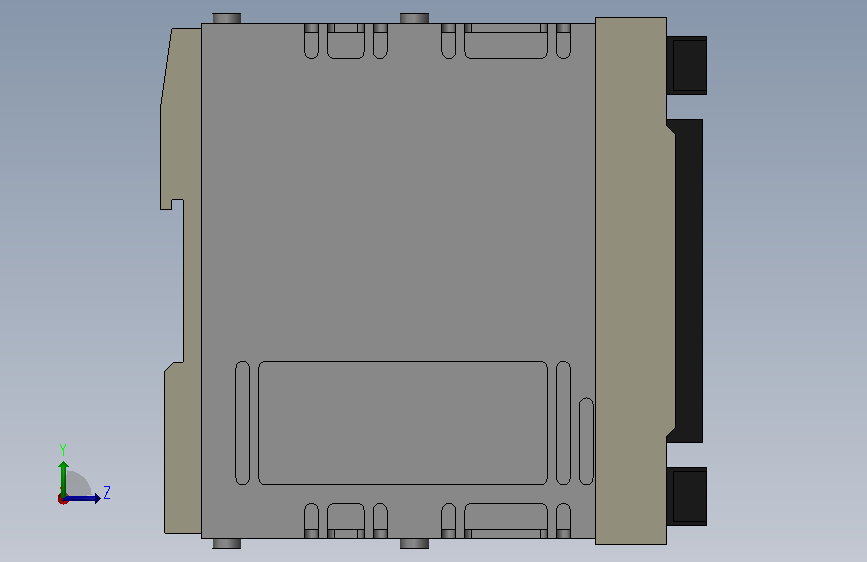 S8VS_09024BE_BASE.SLDPRT 左侧视图