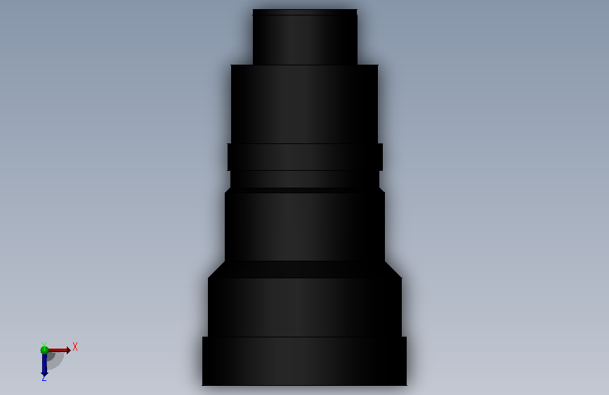 FZ_LEH100_LENS.SLDPRT 俯视图