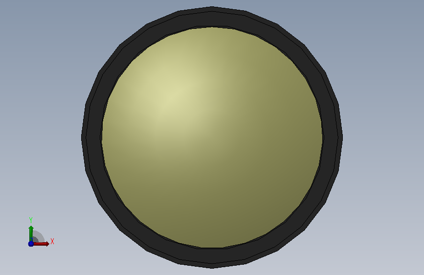 FZ_LEH100_LENS.SLDPRT 正面视图