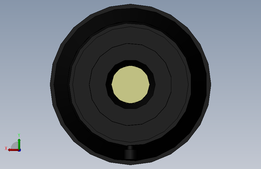 FZ_LEH100_LENS.SLDPRT 背面视图