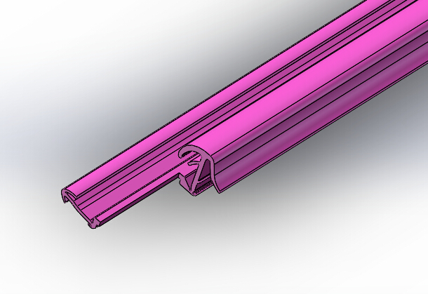 汽车导槽密封条唇边切割机