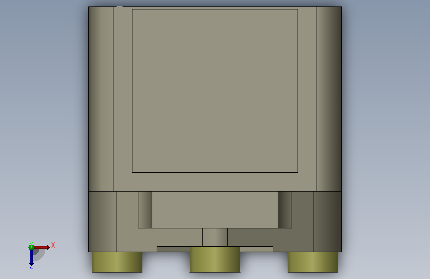 WL01CA32_42_BASE.SLDPRT 俯视图