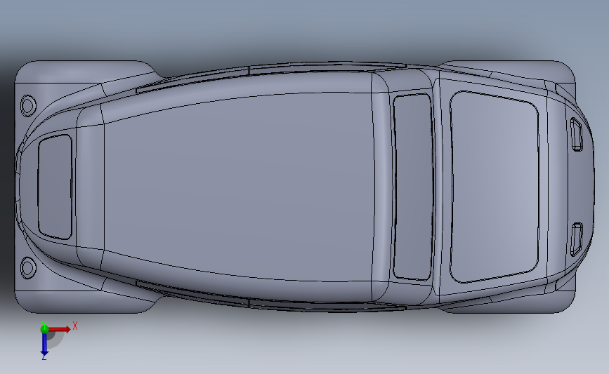 1967年大众经典甲壳虫汽车 Solidworks 2018 模型图纸下载 懒石网