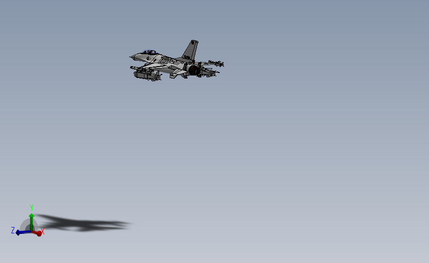 F-16 战隼单引擎超音速多用途战斗机sw