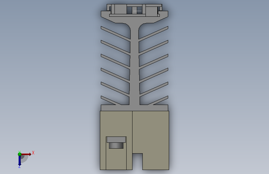G3PF_225B_CTB_BASE.SLDPRT 俯视图