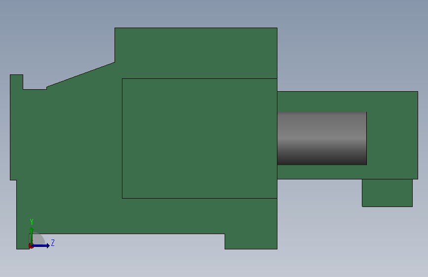 G3PF_235B_STB_CONNECTOR.SLDPRT 左侧视图