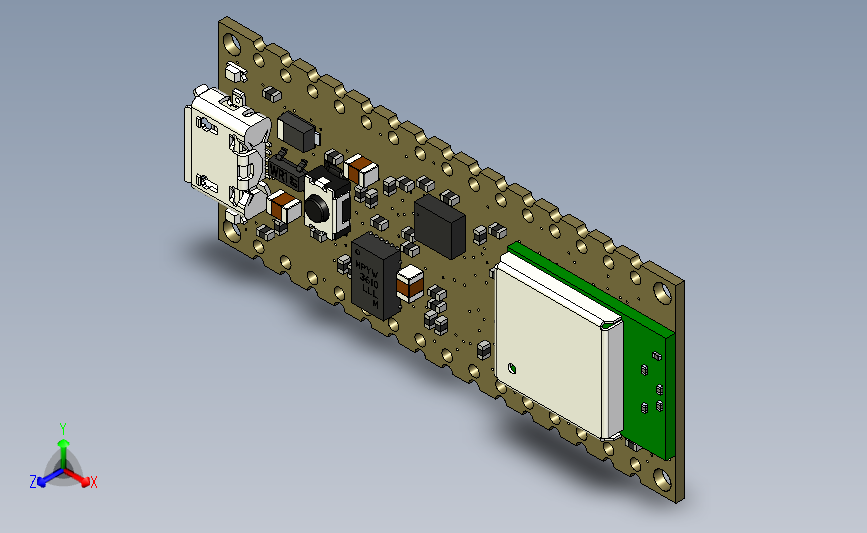 Arduino Nano 33BLE电路板