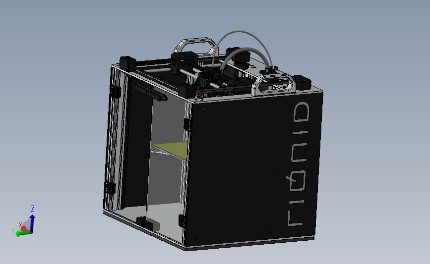 简易低成本3d打印机sw