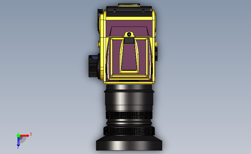 Hasselblad哈苏503CW相机 俯视图