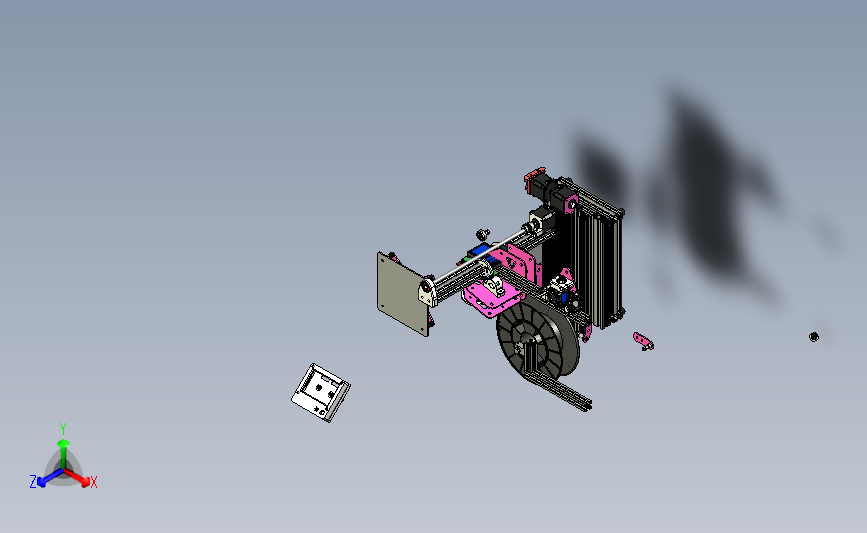 婴儿玩具小型3d打印机