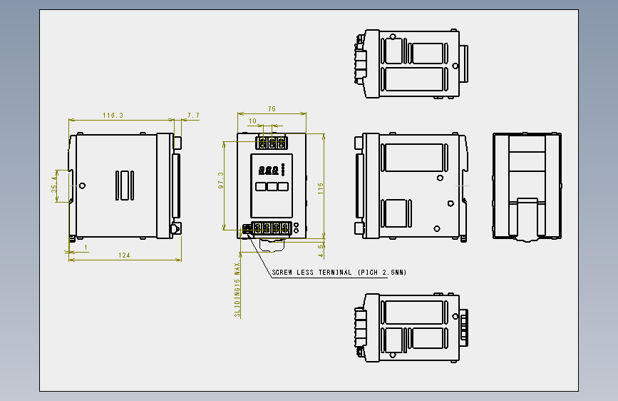 S8VS_18024A_F.SLDDRW 正面视图