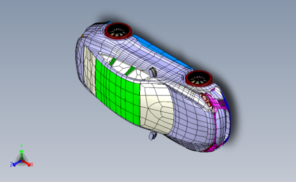 奥迪 E-Tron GT catia v5超级跑车
