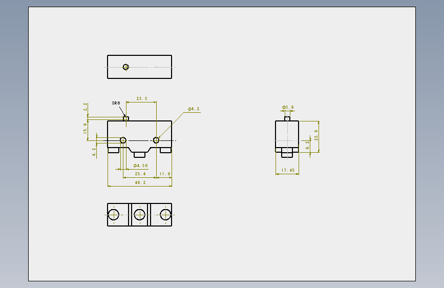 Z_15G55_B.SLDDRW 正面视图