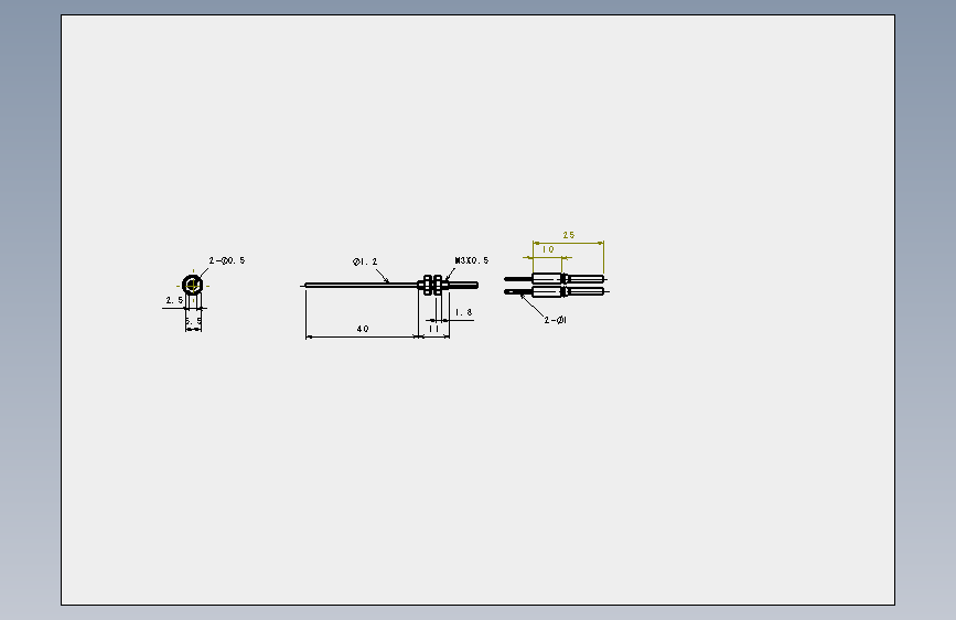 E32_DC200F4.SLDDRW 正面视图