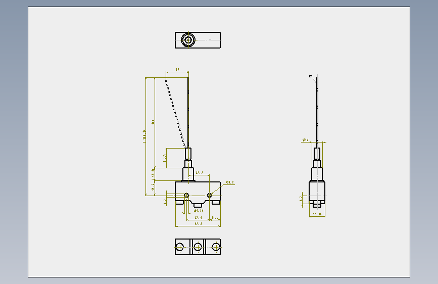 Z_15HNJS55_B.SLDDRW 正面视图
