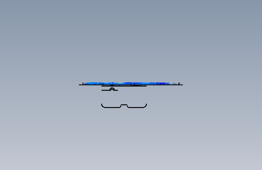 1載具板CM13508AM-06-01A-12.23.SLDDRW 俯视图